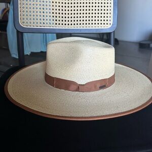 BRIXTON JO STRAW RANCHER HAT LIMITED